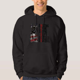 Lycklig Mors dag Fransk Bulldog Mamma Hund Mor Hoodie
