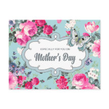 Lycklig Mors dag. Gammal Ro-målning