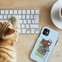 Lycklig Mors dag Grått Cat