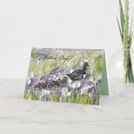 Lycklig Mors dag Guds välsignelse Ducklings Kort