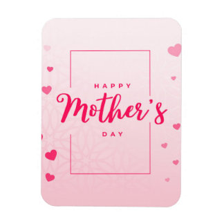 Lycklig Mors dag (Hearts) Magnet