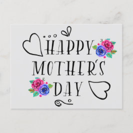 Lycklig Mors dag Helg Vykort