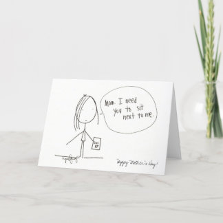 Lycklig mors dag helgkort