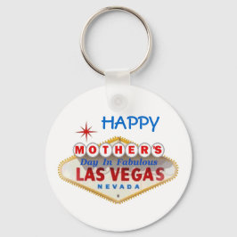 LYCKLIG Mors dag i Fabulous Las Vegas Keychain Nyckelring