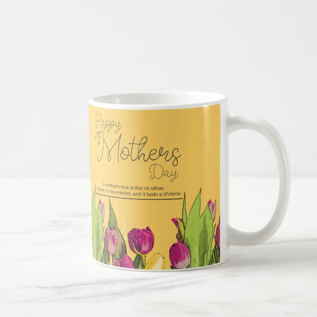 Lycklig Mors dag Kaffemugg (Höger)
