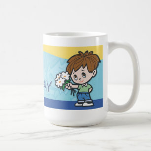 Lycklig mors dag kaffemugg