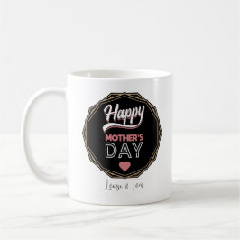 Lycklig mors dag kaffemugg