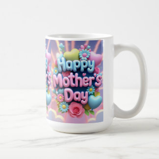 lycklig mors dag kaffemugg