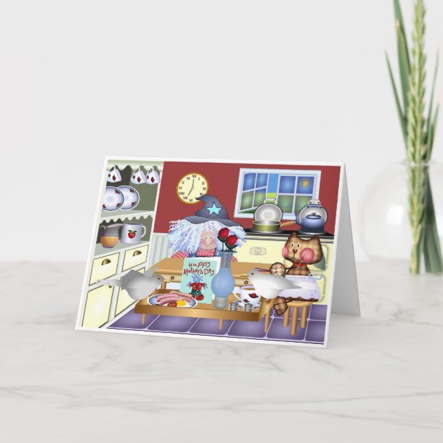 Lycklig Mors dag Kort (Framsida)