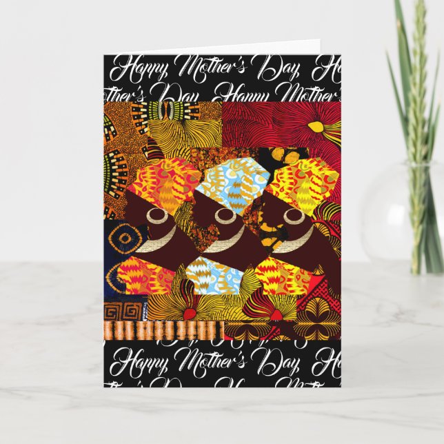 Lycklig Mors dag. Kort (Framsida)
