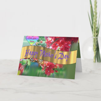 Lycklig mors dag kort