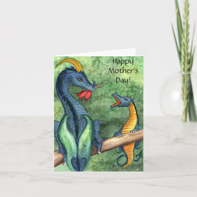 Lycklig Mors dag! Kort (Framsida)