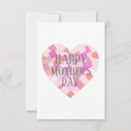 LYCKLIG MORS DAG-kort Tack Kort