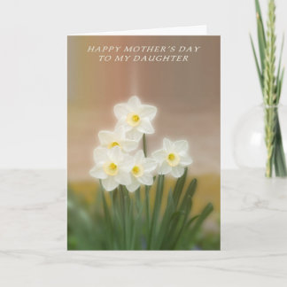 Lycklig Mors dag-kort till min dotter Kort