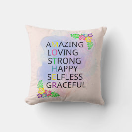 Lycklig Mors dag Kudde