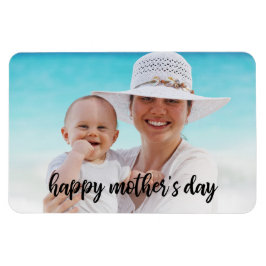 Lycklig Mors dag Lägg till din egen fotomall Magnet