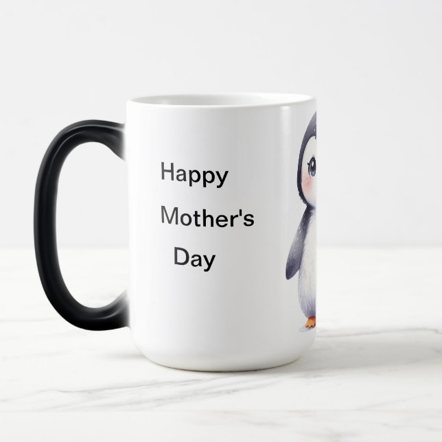 Lycklig Mors dag Magisk Mugg (Vänster)
