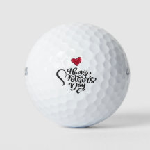 Lycklig Mors dag med kärlek Golf Bollar