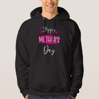 Lycklig Mors dag Mors dag Mors dag Hoodie