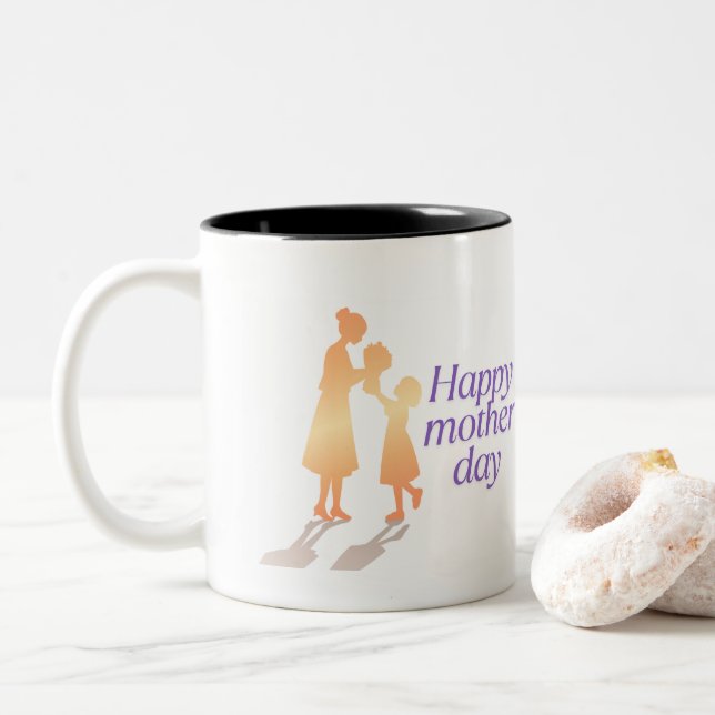 Lycklig Mors dag mugg (Med munk)