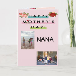 Lycklig mors dag Nana! Kort