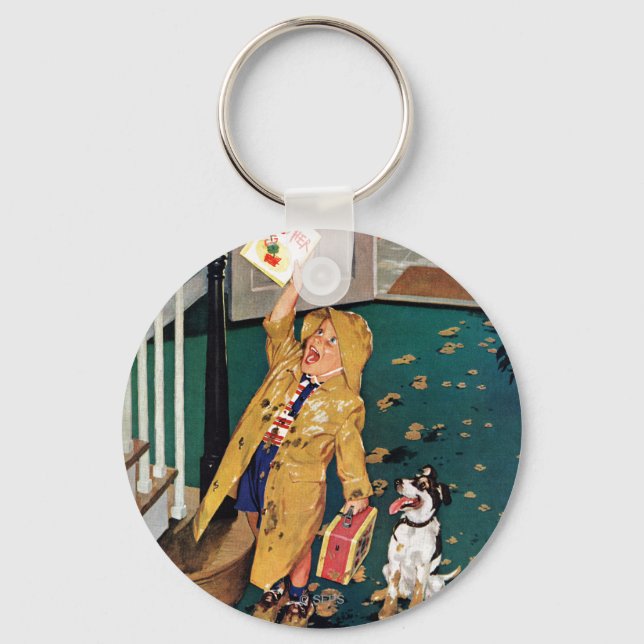 Lycklig Mors dag Nyckelring (Framsida)