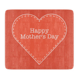 Lycklig Mors dag Orange Heart