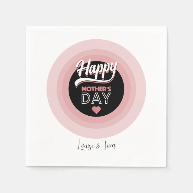 Lycklig mors dag pappersservett (Framsidan)