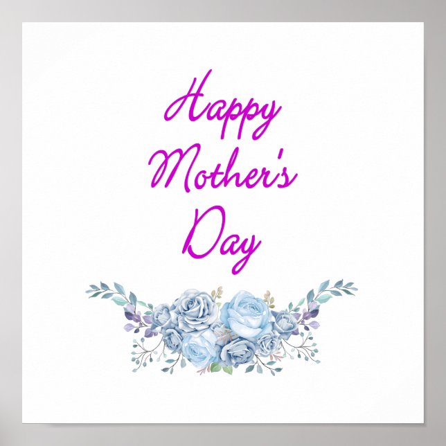 lycklig mors dag poster (Framsidan)