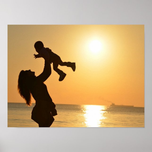 LYCKLIG MORS DAG POSTER (Framsidan)