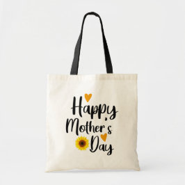 Lycklig Mors dag / Solrosblomma Mors dag Gift Tygkasse
