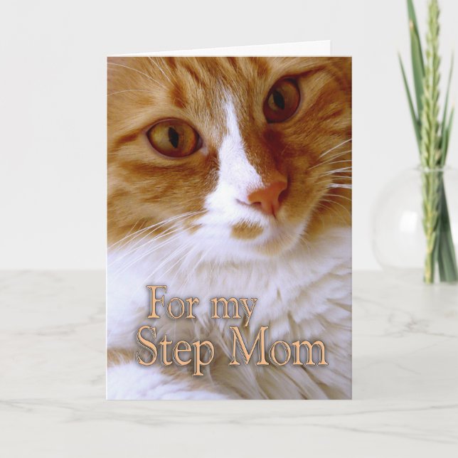 Lycklig Mors dag - Steg Mamma Sweet Cat Kort (Framsida)