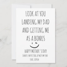 Lycklig Mors dag Steg mamma