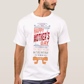 LYCKLIG MORS DAG T SHIRT