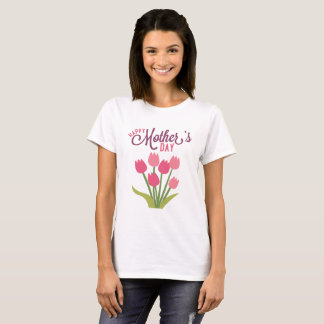 Lycklig mors dag t-shirt