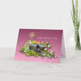 Lycklig Mors dag Tack Kort