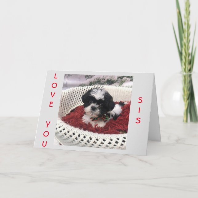 LYCKLIG *MORS DAG* TILL EN ****SPECIELL SISTER!*** KORT (Framsida)