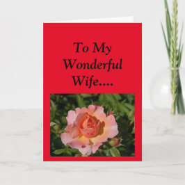 Lycklig Mors dag till min fru! Kort