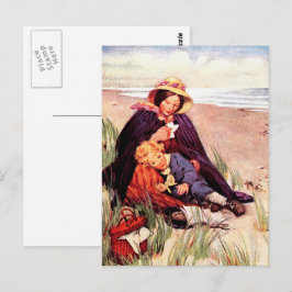 Lycklig Mors dag Vintage Art Postcard Vykort