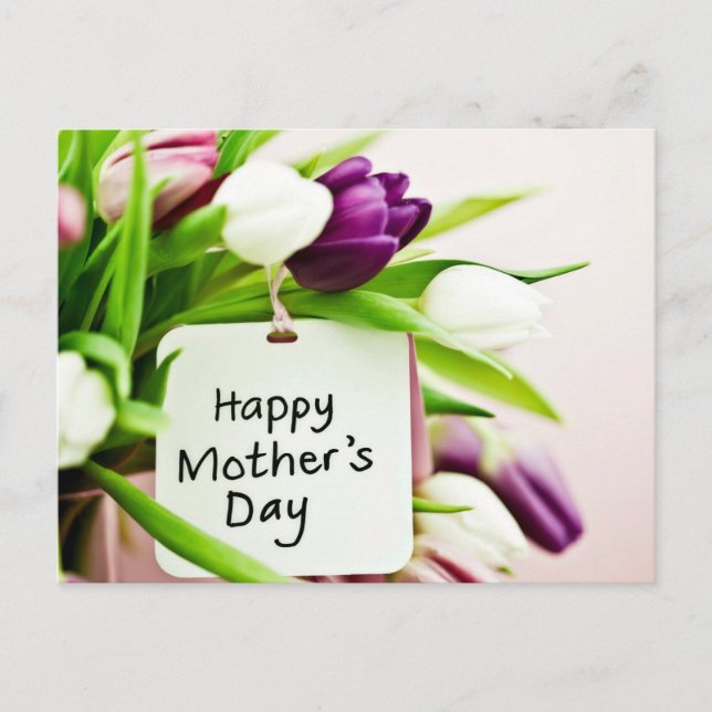 Lycklig Mors dag Vykort (Framsida)