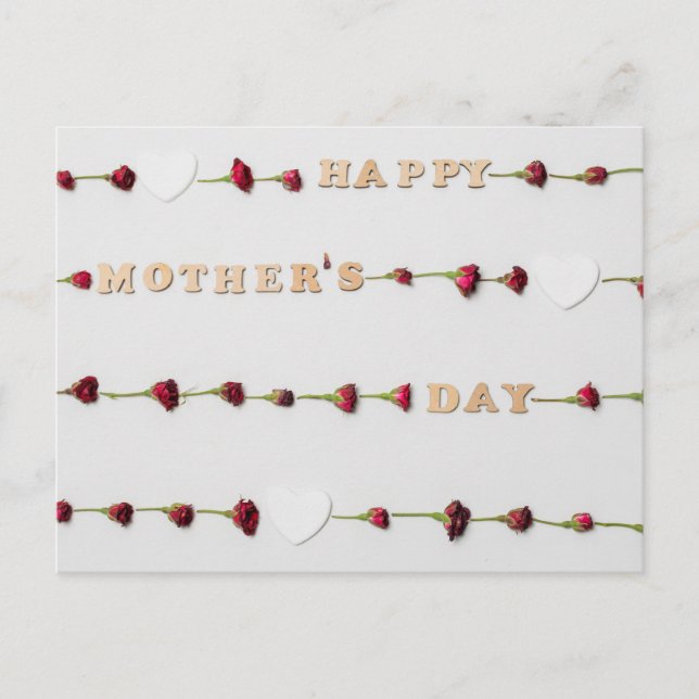 Lycklig Mors dag Vykort (Framsida)