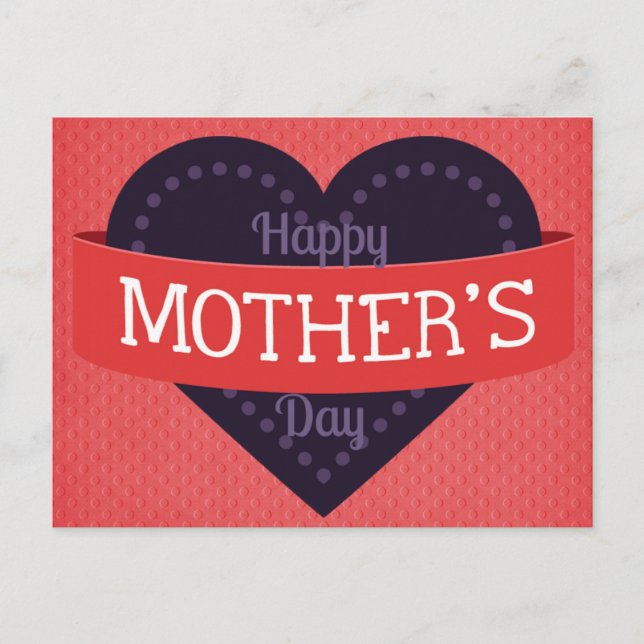 Lycklig Mors dag Vykort (Framsida)