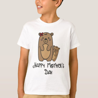 Lycklig Mors dag White T-Shirt