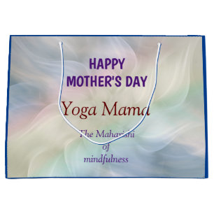 Lycklig Mors dag Yoga Mamma design