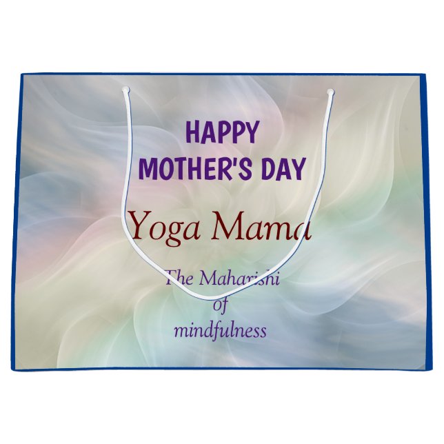 Lycklig Mors dag Yoga Mamma design (Framsidan)