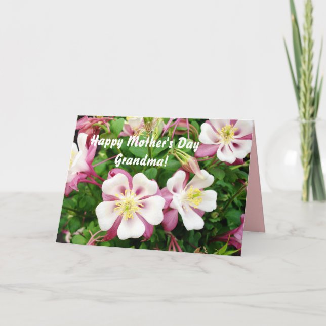 Lycklig mors dagmormor! kort (Framsida)