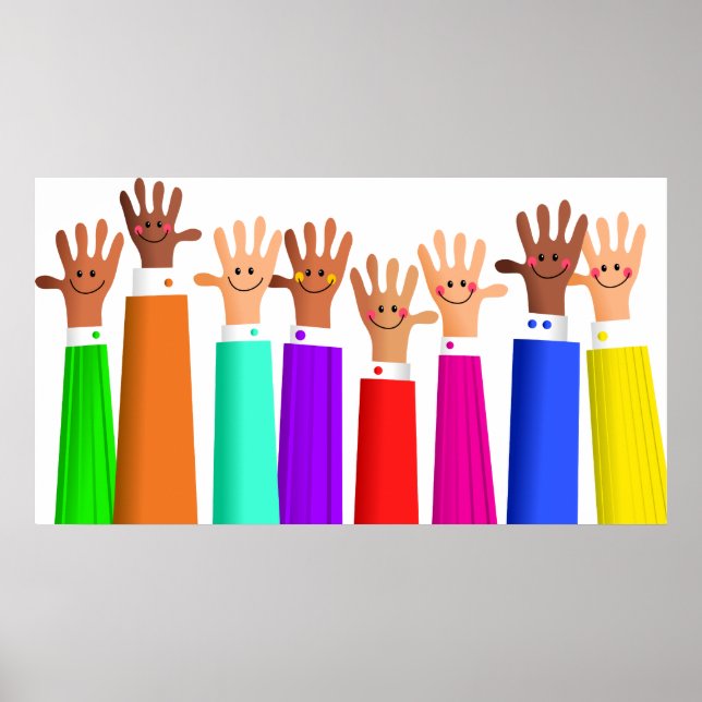 Lycklig Möte Poster (Framsidan)