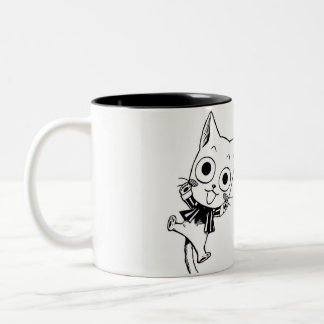 Lycklig Mugg - Fairy Svan Black & White Manga med 