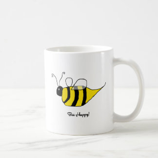 Lycklig mugg för bi