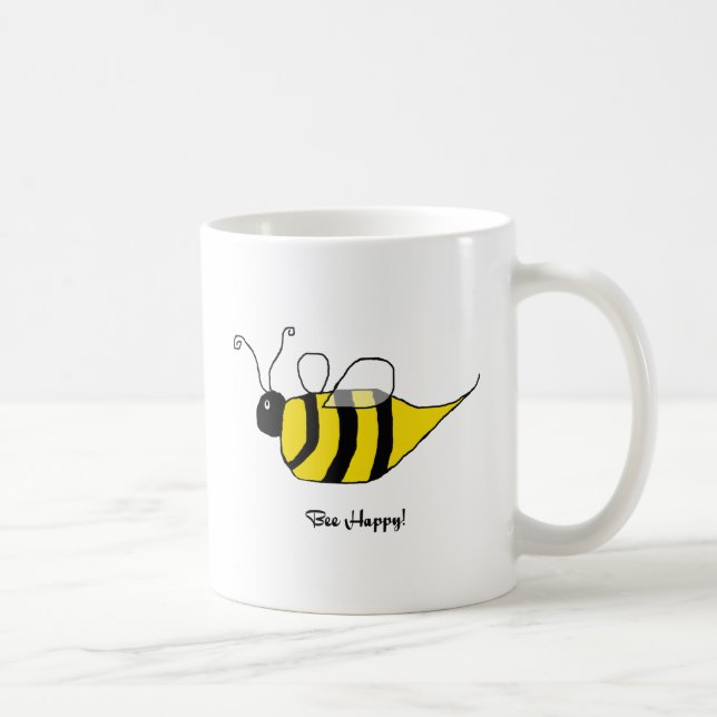 Lycklig mugg för bi (Höger)